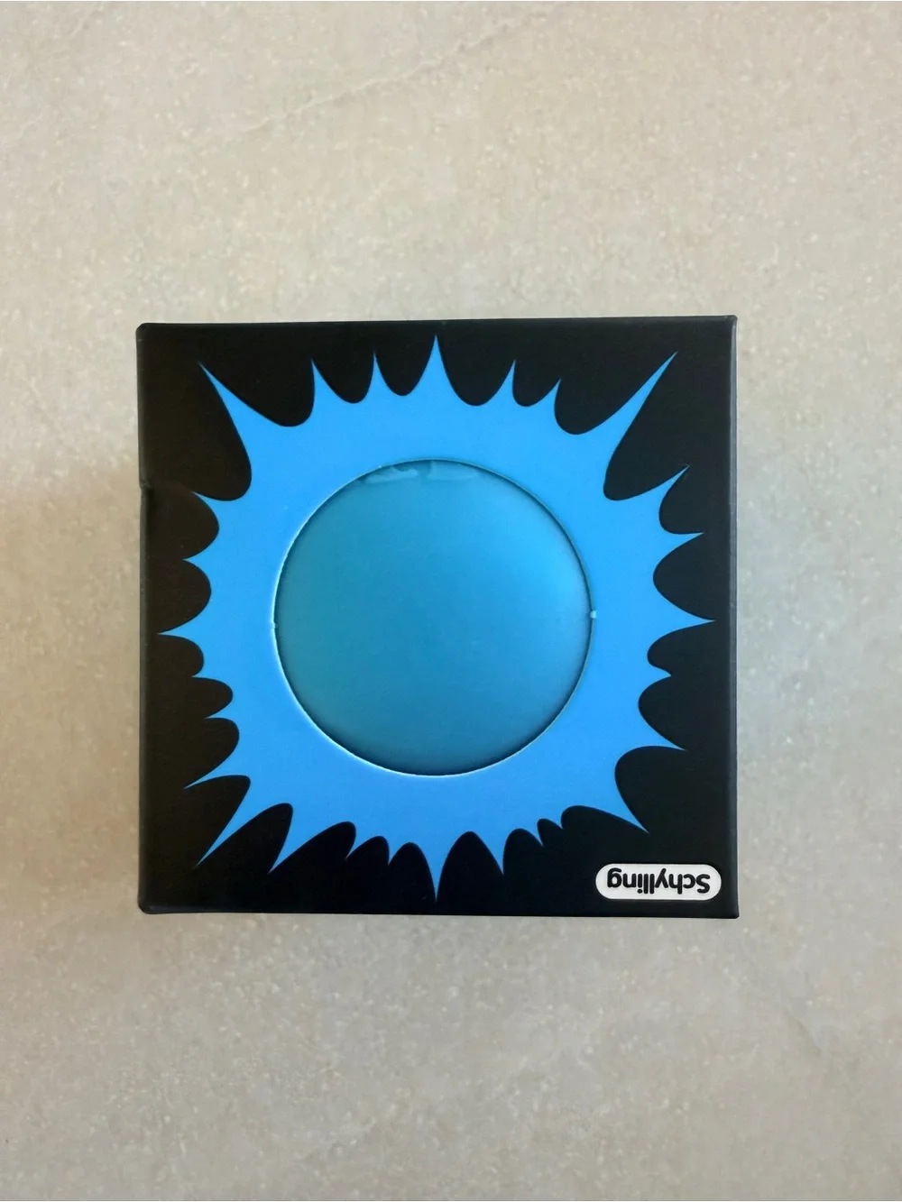 NIB Authentic Glow in the Dark NeeDoh Blue Sensory Fidget Toy Schylling